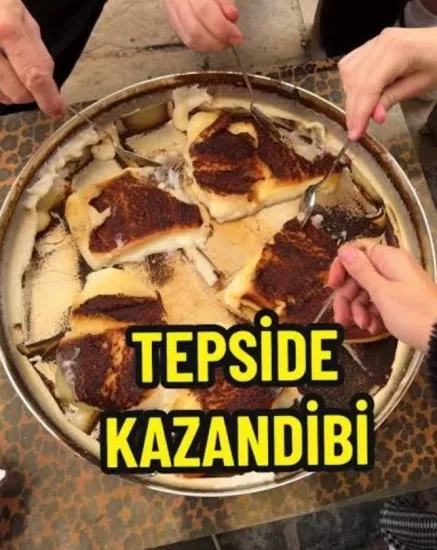 TEPSİDE A. FISTIKLI KAZANDİBİ